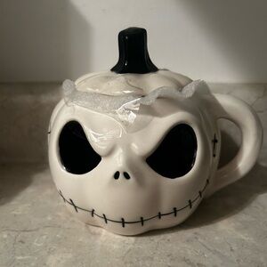 Nightmare Before Christmas Jack Skellington Mug with Lid - New Never Used